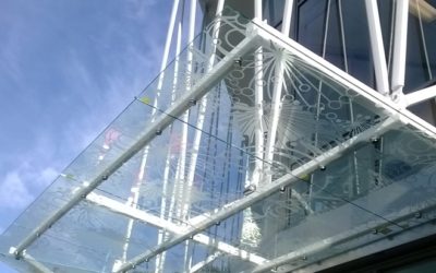 Glass Canopies | Bespoke frameless glass canopies | Outdoor Canopy